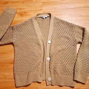Madewell cable cardigan xxs